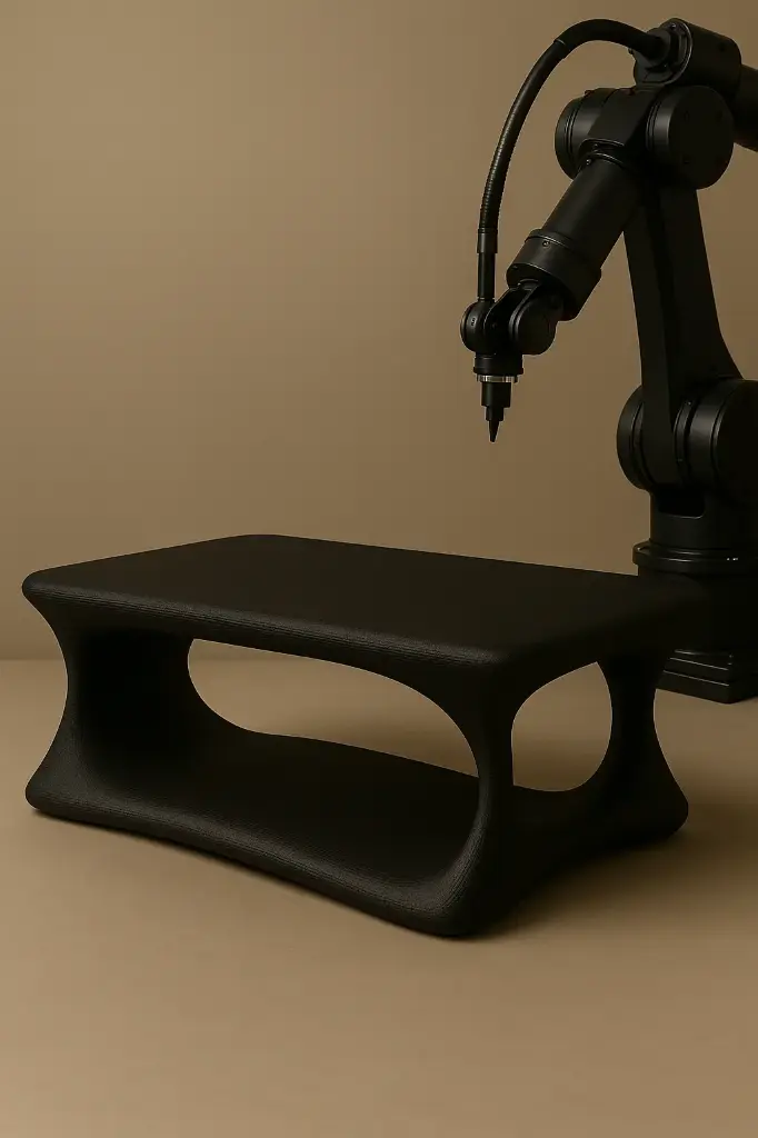 Organic 3D-Printed Coffee Table